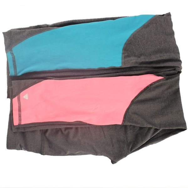 Elastic Patchwork Pants