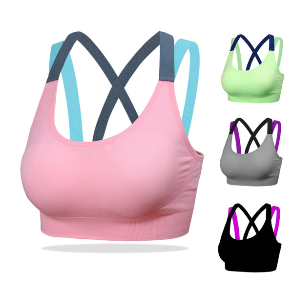 Fitness Push Up Sports Bra