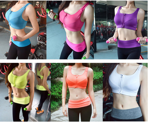 Adjustable Strap Quick Dry Sports Bra