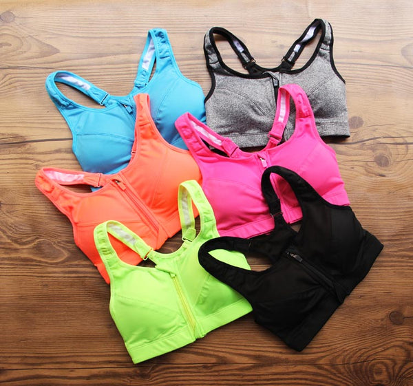 Adjustable Strap Quick Dry Sports Bra