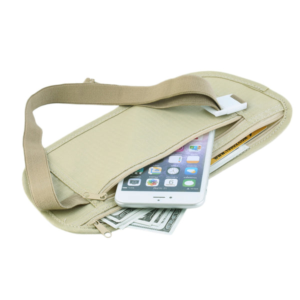 Sport Waist Belt Bag Running Hidden Zippered Waist