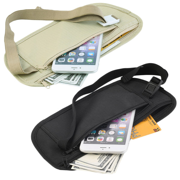 Sport Waist Belt Bag Running Hidden Zippered Waist