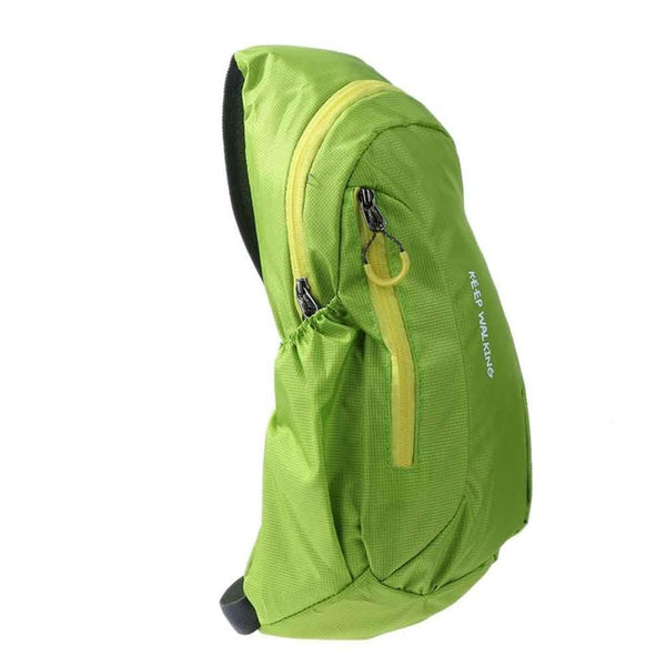 Waterproof Nylon Chest Bag Men Women Running Shoulder Bag