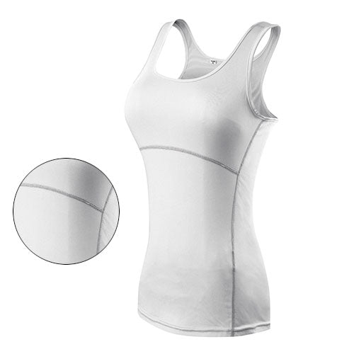 Sleeveless Shirt Quick Dry Fit Tank Top